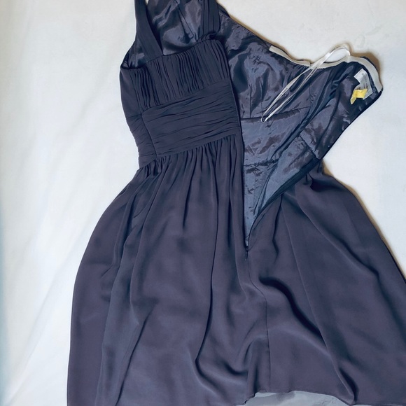 Formal/Wedding Gray Donna Morgan Womens Rhea Dress - Picture 5 of 9